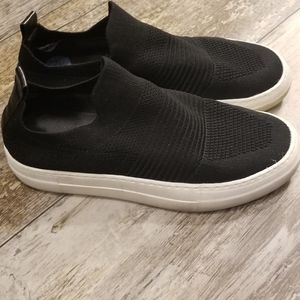 Madden Girl Black Slip on Shoe